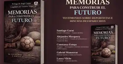 Presentan un libro que reúne la historia de deportistas e hinchas desaparecidos en la dictadura