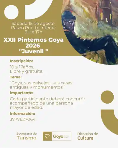 22° edición de “Pintemos Goya”: nuevo escenario y récord de inscriptos para el concurso que homenajea a Daniel Chiaravalle