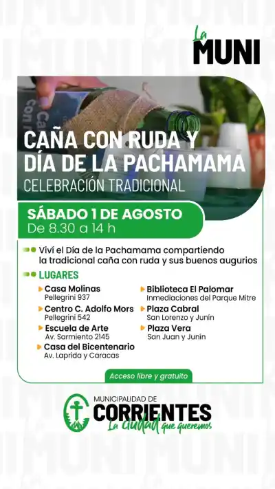Llega la Caña con Ruda: los 7 puntos para ahuyentar los males este sábado