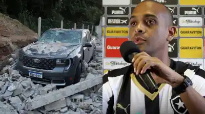 Temporal en Río de Janeiro: un muro se derrumbó y mató a un exjugador de Botafogo