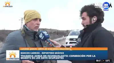 Las duras condiciones que enfrentan los rescatistas en la zona del helicóptero caído