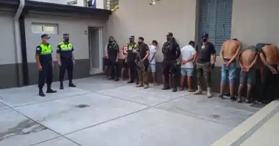 Siete detenidos y varios vehículos secuestrados en Monteros