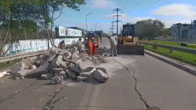 Corte total en Resistencia: no se puede circular por dos avenidas clave por obras de bacheo