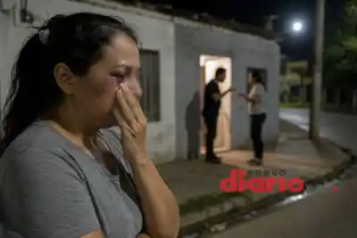 Una salida entre amigos terminó a los golpes: le dejaron el ojo morado por celos en Los Flores