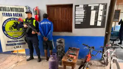 Se coló por una ventana y robó todo: la cámara de seguridad lo delató en Yerba Buena