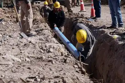 Un sueño a punto de cumplirse: así avanza la obra de agua que beneficiará a 102 familias en Las Varillas