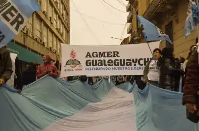 No aflojan: Agmer confirmó un nuevo paro docente para el lunes