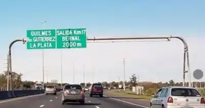 Corte nocturno en la autopista: la bajada de Quilmes estará cerrada por obras