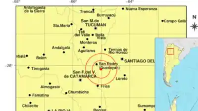 La tierra volvió a moverse en Santiago del Estero: un nuevo sismo sacudió la madrugada