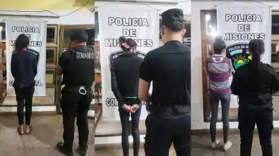Las cámaras del 911 las delataron: así cayeron 'Piraña' y su banda