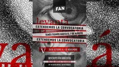 Se agarró un respiro: el FAN V extendió su convocatoria y ahora tenés tiempo hasta el 7 de agosto