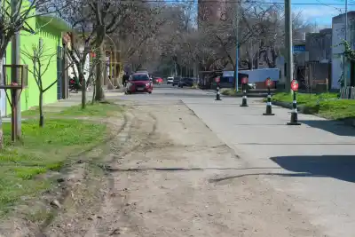 Así avanza la repavimentación en el barrio Antonio Palacios: Poggi supervisó las obras que transforman Villa Mercedes
