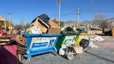 En solo cinco horas, juntaron más de dos toneladas de reciclables en Sarmiento