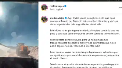 Casi queda varada en el Monte Pissis: el escalofriante relato de una turista que escapó horas antes de la tormenta