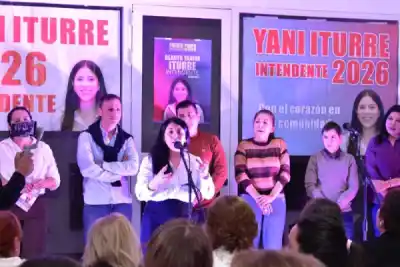 En Fernández, Yanina Iturre cerró su campaña con un acto multitudinario y lanzó un mensaje de unidad