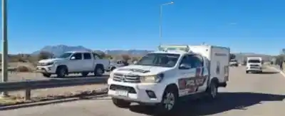 Custodiadas por la policía: el desgarrador paso de las víctimas de Valle Fértil por Jáchal