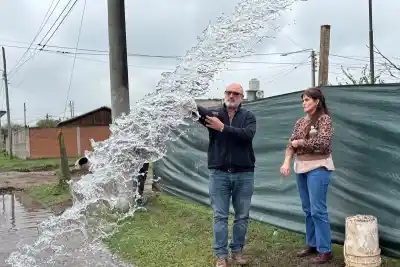Fin a los cortes de agua en el sur: habilitan un pozo que beneficiará a miles de familias