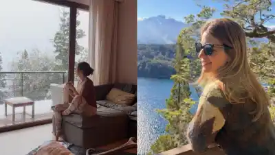 Marcela Kloosterboer compartió su escapada a Bariloche: nieve, esquí y una cabaña de ensueño
