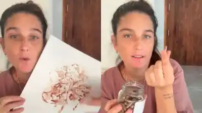 Juana Repetto reveló el insólito ritual que hizo con su placenta tras el nacimiento de Timoteo