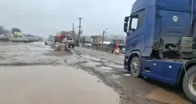 Tras el temporal, las rutas 22 y 151 se convierten en una trampa mortal para conductores