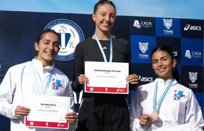 ¿Sabés lo que hizo esta atleta lomense en el Nacional U23? Cuatro oros y dos récords