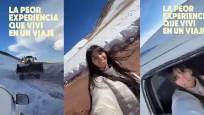 “Los vidrios se congelaban por dentro”: el escalofriante relato de una influencer varada en el Balcón del Pissis