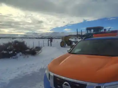 Alerta en Chubut: lluvias y nieve complican la circulación en las rutas provinciales