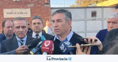 El jefe de la Policía de San Juan se quebró al hablar de la tragedia aérea: "Me emocionó mucho la expresión de la gente"