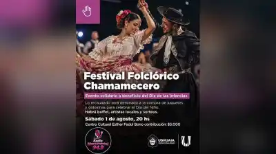 Un sábado a puro chamamé: llega la 3° edición del festival solidario en Ushuaia