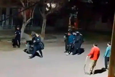 La furia de los vecinos no se hizo esperar: así cayó el acusado del femicidio de Gemma