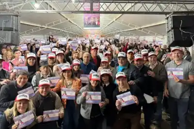 El cierre de campaña que promete seguir haciendo historia en Villa Ojo de Agua