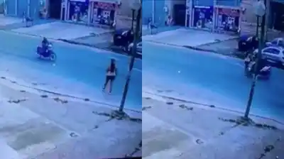 La Plata: el motociclista que atropelló a una mujer, le fracturó la muñeca y huyó dejándola tirada
