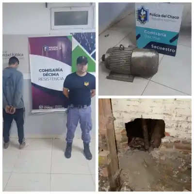 Un boquete, un motor y una huida que terminó en el monte: la insólita noche en Hierros Lider