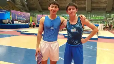 El podio que nadie esperaba: los gimnastas jujeños que brillaron en la Copa Nacional