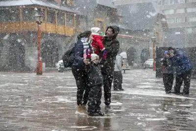 Fin de semana con nieve y frío extremo en Bariloche: ¿qué dice el pronóstico?