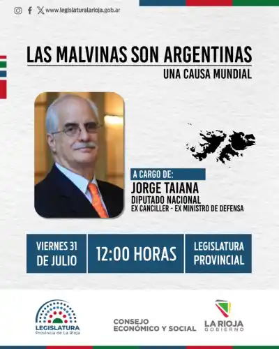 Jorge Taiana llega a La Rioja: la agenda que promete encender el debate por Malvinas y memoria