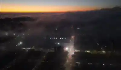 La niebla que paralizó vuelos en Tucumán y el frío que se viene
