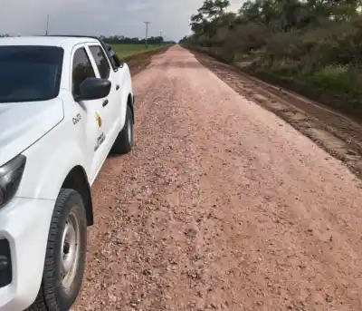 Arrancó el enripiado en Las Piedritas-Tres Estacas: la obra clave que esperaba el sudoeste chaqueño