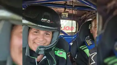 La navegante que lidera el Rally Misionero junto a su esposo y no teme a los caminos