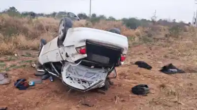 Tragedia en Santiago del Estero: una familia tucumana volcó camino a la fiesta de la Virgen y murió una mujer