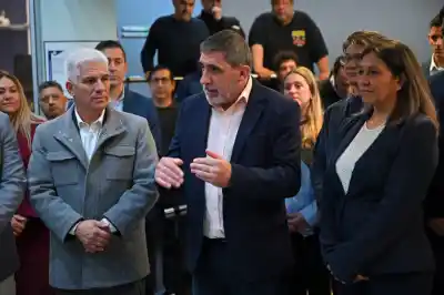 El Gobernador inspeccionó el Data Center de La Punta tras una puesta a punto integral
