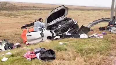 Un viaje familiar terminó en tragedia: tres muertos y un herido grave en la autopista Córdoba-Rosario