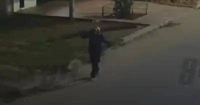 Caminaba con una viga de 4 metros y la Policía no podía creer lo que veía