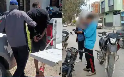 Cayeron en Alto Comedero: les secuestraron dos motos y uno tenía un arma blanca