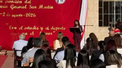 El histórico Colegio San Martín celebró sus 157 años: el emotivo acto que reunió a toda la comunidad