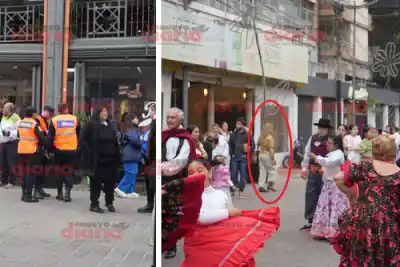 Cruzó la barrera y embistió a un inspector en pleno Santiago Baila
