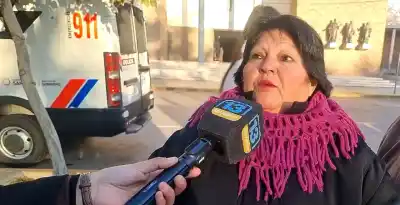 El gesto de una vecina de Angaco que conmovió a todos en la despedida de los héroes de Valle Fértil