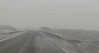 Chubut bajo cero: las rutas siguen abiertas pero el hielo y la nieve complican cada tramo