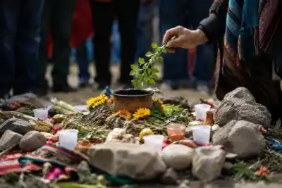 Una tradición milenaria vuelve a convocar en Paraná: el ritual que une a la comunidad con la Madre Tierra