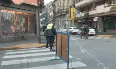 El tránsito en 24 de Septiembre y Maipú seguirá cortado: ¿cuándo se habilita?